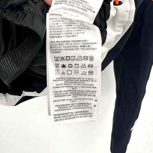 BOGNER Women's Dalya Hooded Two Tone Ski Jacket US 4 Small Off White WP NWOT - Picture 14 of 15